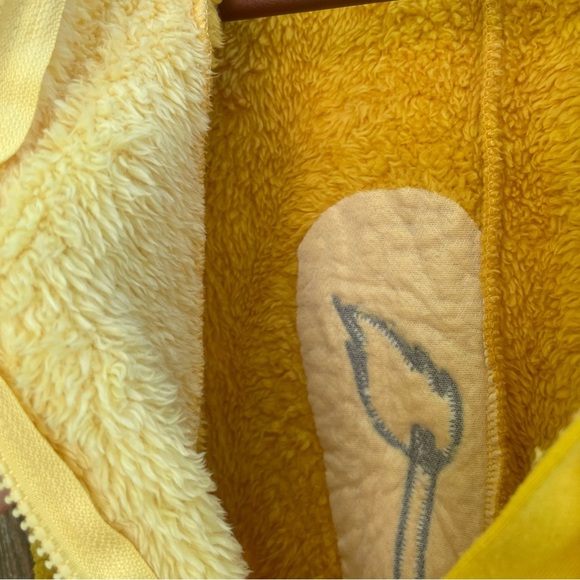 Disney Simba Yellow One Piece Costume Pajama Baby Kids Size 3 - Picture 7 of 15